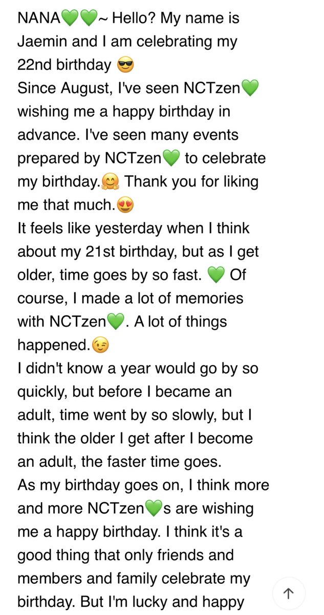 charmingosh's tweet photo. thank u jaemin you are such a sweet angel 

#HappyJaeminDay
#22ndSummerWithJaemin 
#모두들_우리재민이_생일파티_오시나요
#JAEMIN #재민 https://t.co/dBQI120UtX
