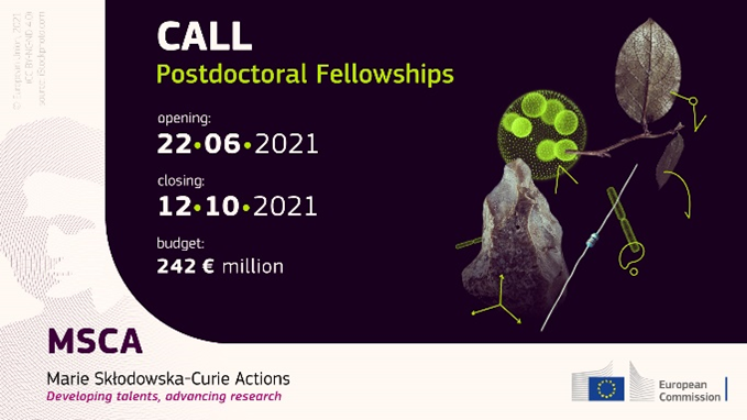 Mariya Gabriel (@gabrielmariya) on Twitter photo With €2⃣4⃣2⃣ mln for 2021, the <a href="/MSCActions/">Marie Skłodowska-Curie Actions</a> Postdoctoral Fellowships call will enhance the #creative 🎨 & #innovative 💡 potential of experienced #researchers, providing them with advanced #training & mobility!
Apply now 👉 europa.eu/!YvK7dd With €2⃣4⃣2⃣ mln for 2021, the <a href="/MSCActions/">Marie Skłodowska-Curie Actions</a> Postdoctoral Fellowships call will enhance the #creative 🎨 & #innovative 💡 potential of experienced #researchers, providing them with advanced #training & mobility!
Apply now 👉 europa.eu/!YvK7dd