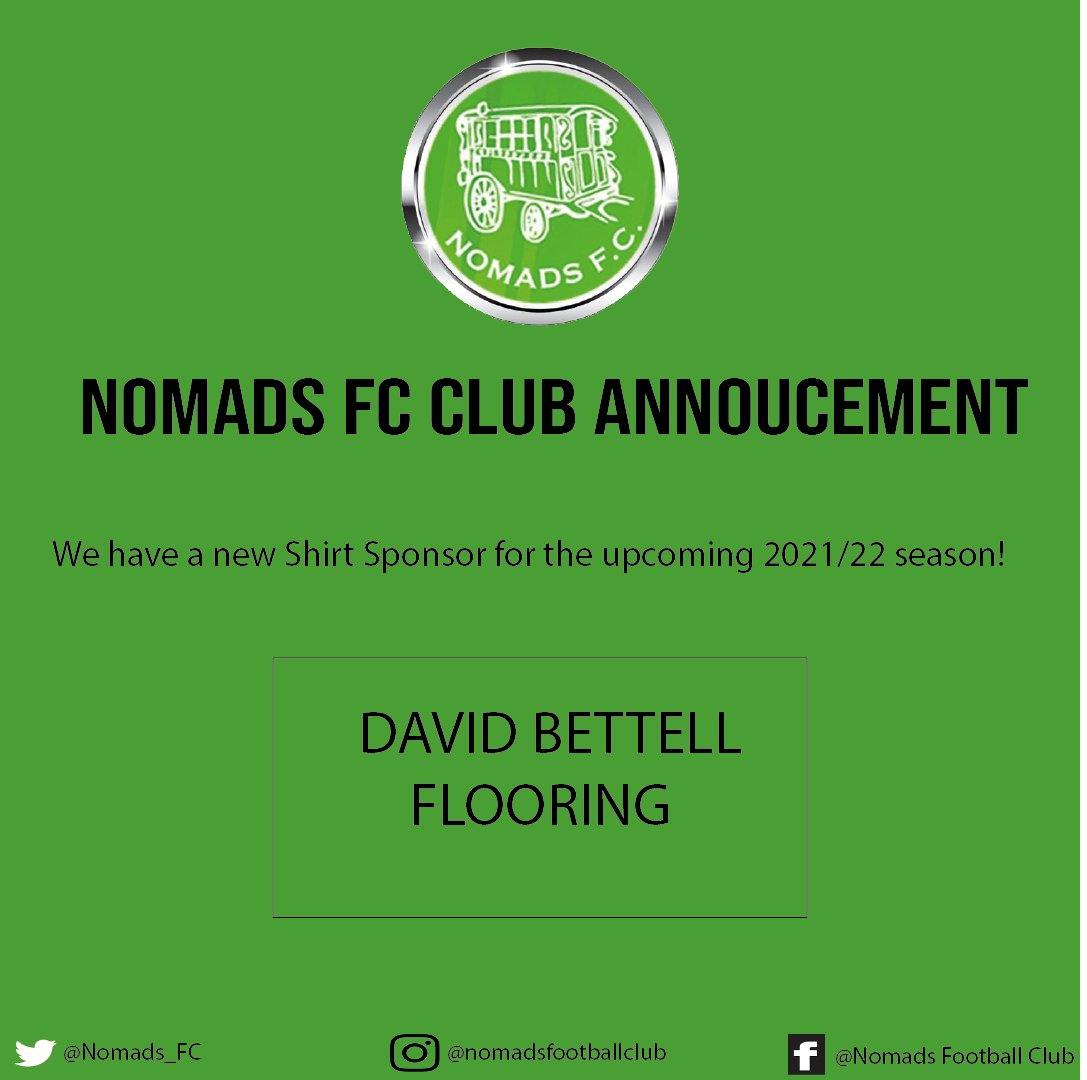 NEW SPONSOR ANNOUNCEMENT! 

David Bettell Flooring will be our shirt sponsor for the upcoming 2021/22 season!