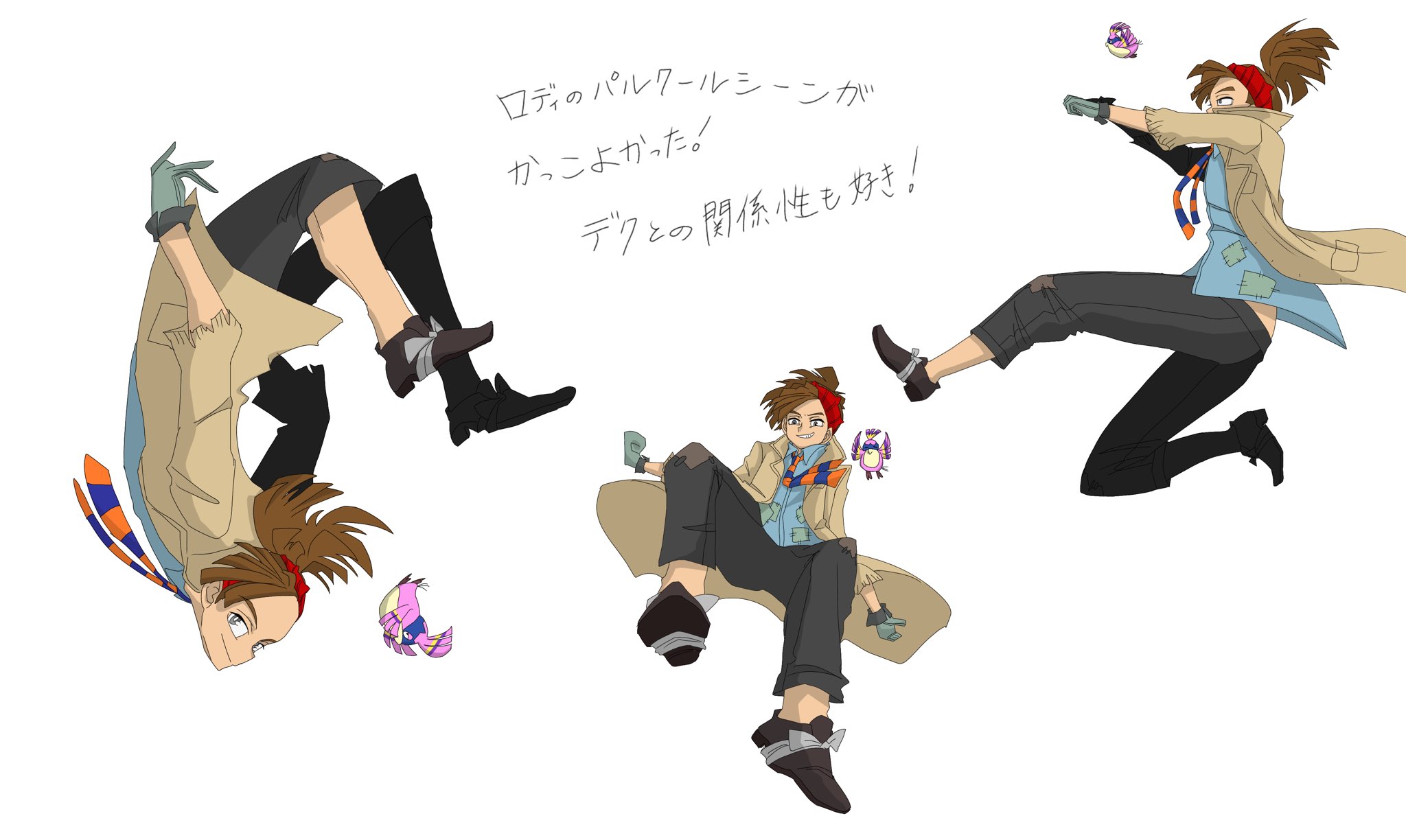 Corda コルダ ロディのパルクールのシーンかっこよかったよね あそこで一目惚れよ そして最後で二度惚れた人 字汚いのは許して ヒロアカ映画 ヒロアカ 僕のヒーローアカデミア イラスト ロディ ロディソウル ファンアート Mha Hrak
