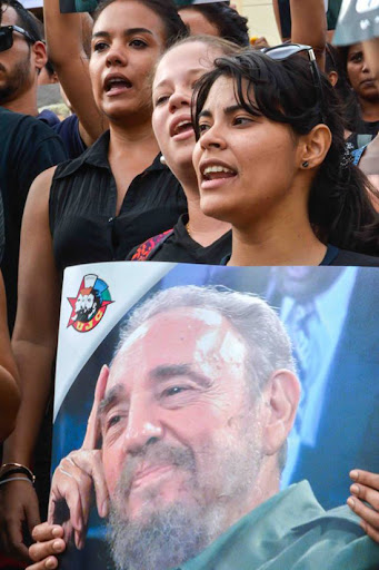 cubamistad's tweet photo. Fidel Castro will always be part of Cubans lives because he lives in our youth. He lives among us!
#FidelPorSiempre #FidelVive #Fidellives #FidelViveEntreNosotros https://t.co/qB633eWSRL