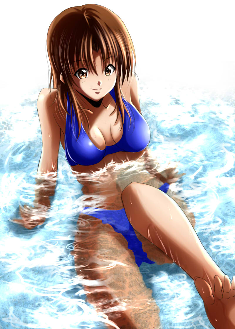 #青を見て体感温度をさげる 