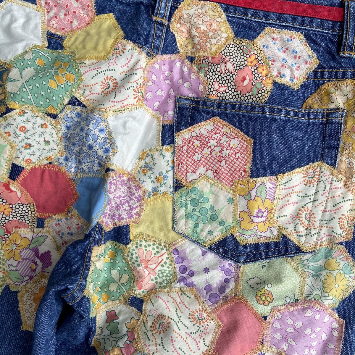 Texture Dump 🧵 
Today I’m shooting my first official reworked collection with @gabeovrr inspired by 1960s and 1970s hippie culture. Here’s a sneak peak of what’s to come, which piece are you looking most forward to? 
See The Rest On Instagram. 
<a href="/Denimcowboyy/">Alex Urquiza</a>