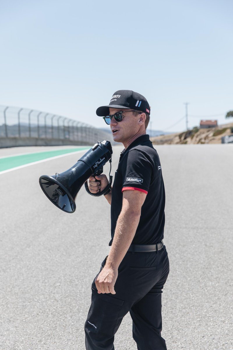 RaceHeroApp's tweet photo. Track walk with Patrick Long at Laguna Seca. https://t.co/ygorpInbHm