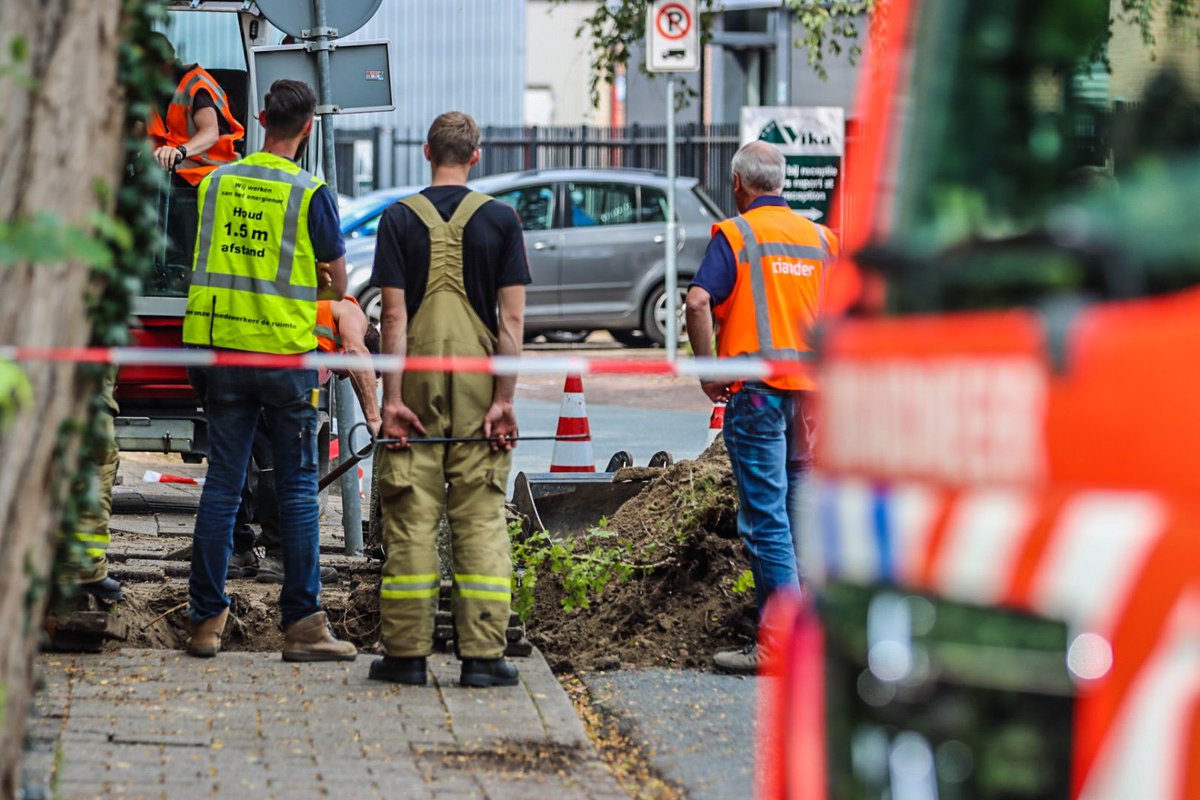 Melding brandweer Nizolaan Ede