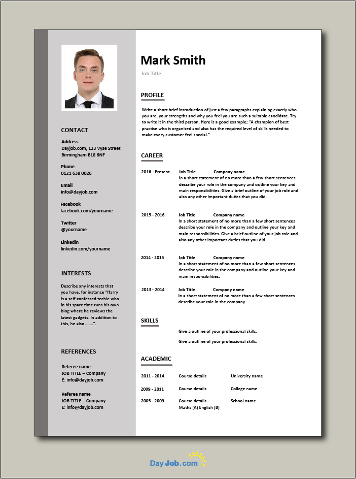 cv format in ms word 2015 free download cv format in ms word 2015 free download