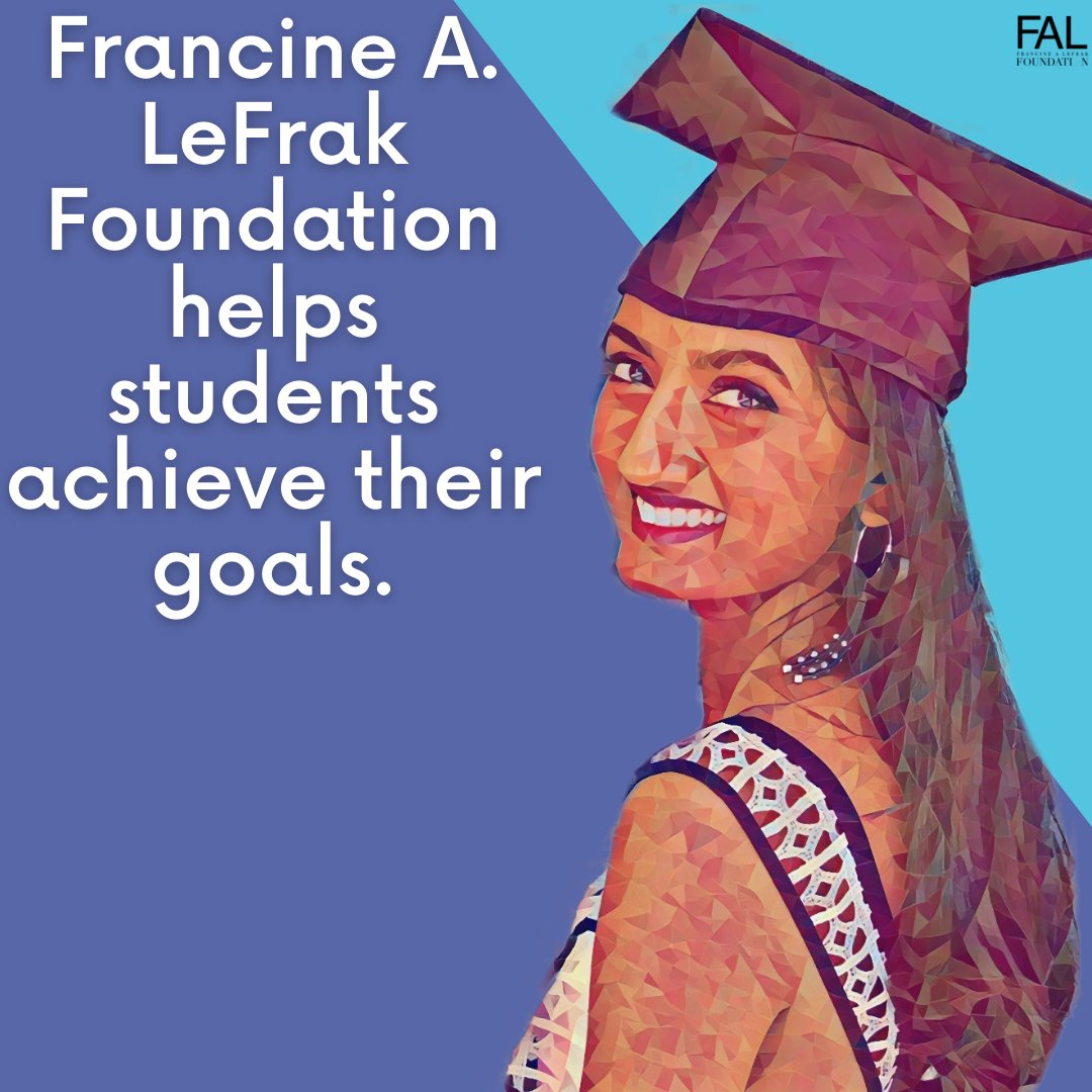 As a result of the pandemic, more than 400 students at @FIT were at risk of not returning. The Francine A. LeFrak Foundation Student Emergency Fund provided micro-grants to help students continue their education. 

#learning #educate #students #bestfortheworld #raisinglearners