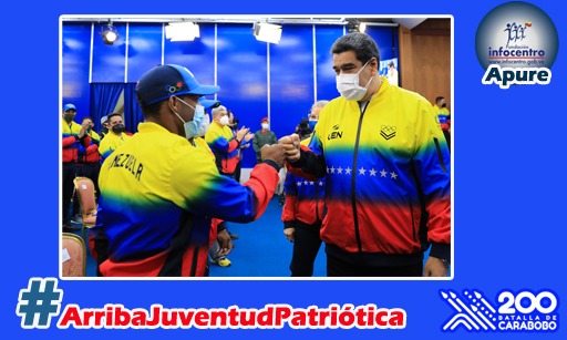 yustyivan's tweet photo. #Hoy en el Día Internacional de la Juventud. Seguiremos haciendo revolución. Mantengan siempre el entusiasmo y la alegría como motor de empuje para avanzar en la construcción del futuro de Venezuela. #ArribaJuventudPatriótica https://t.co/5TDELizFUr