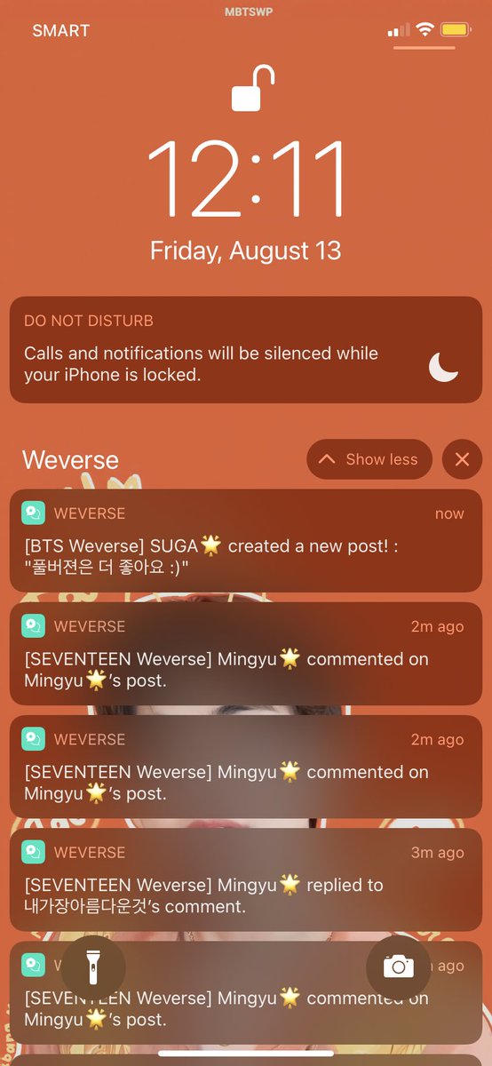 yoonjitangerine's tweet photo. dami naman notif ng boyfies ko cheret https://t.co/SVS8YoicbN