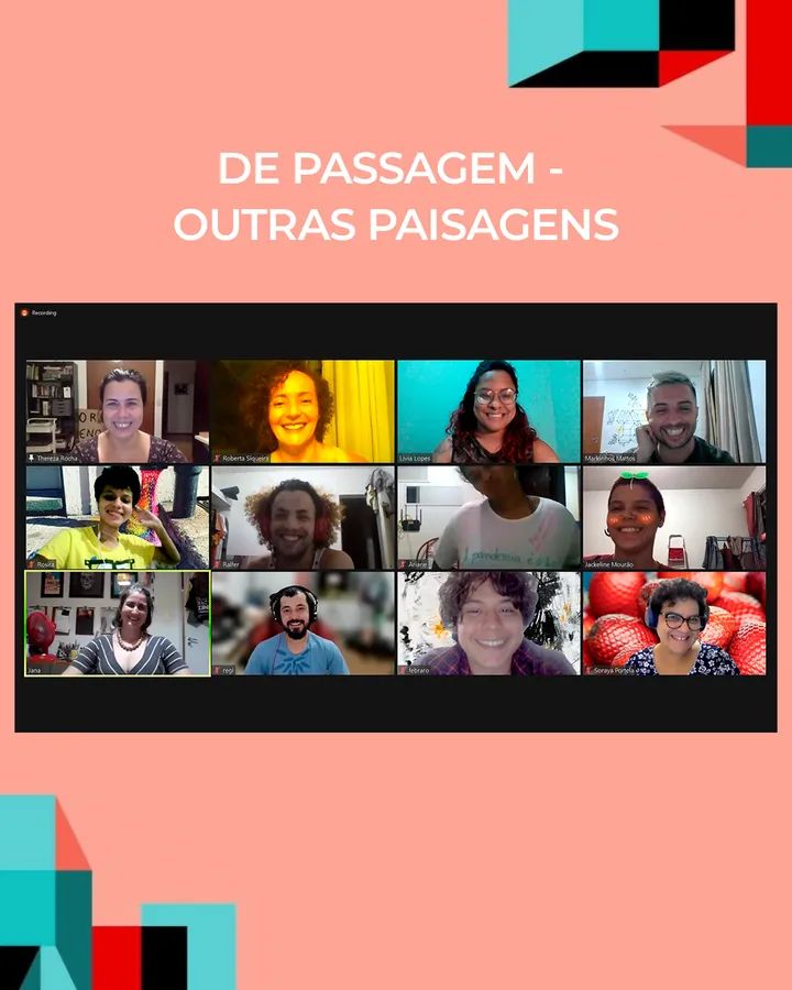 dancurbana's tweet photo. O nosso projeto de pesquisa e desenvolvimento De Passagem - Outras Paisagens está cada dia mais incrível! Graças à dedicação da equipe Dançurbana e das nossas queridas convidadas Thereza Rocha, Soraya Portela e a Janaína Lobo, nos encontros semanais!
#Dançurbana @panoramafest https://t.co/mY7u2wza72