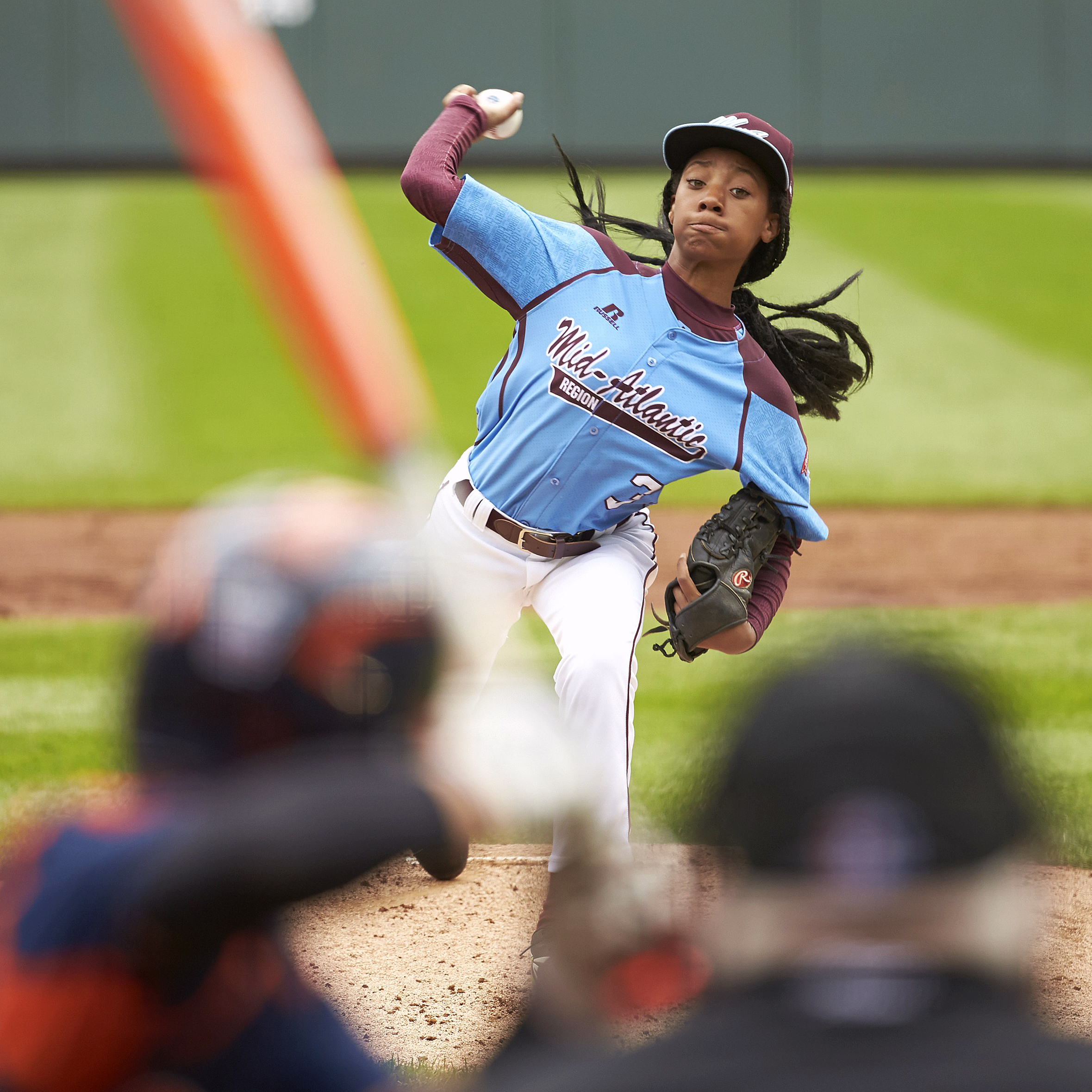 The Players' Tribune on X: Seven years ago today, Mo'ne Davis became the  first girl to pitch a winning game in the Little League World Series.   / X