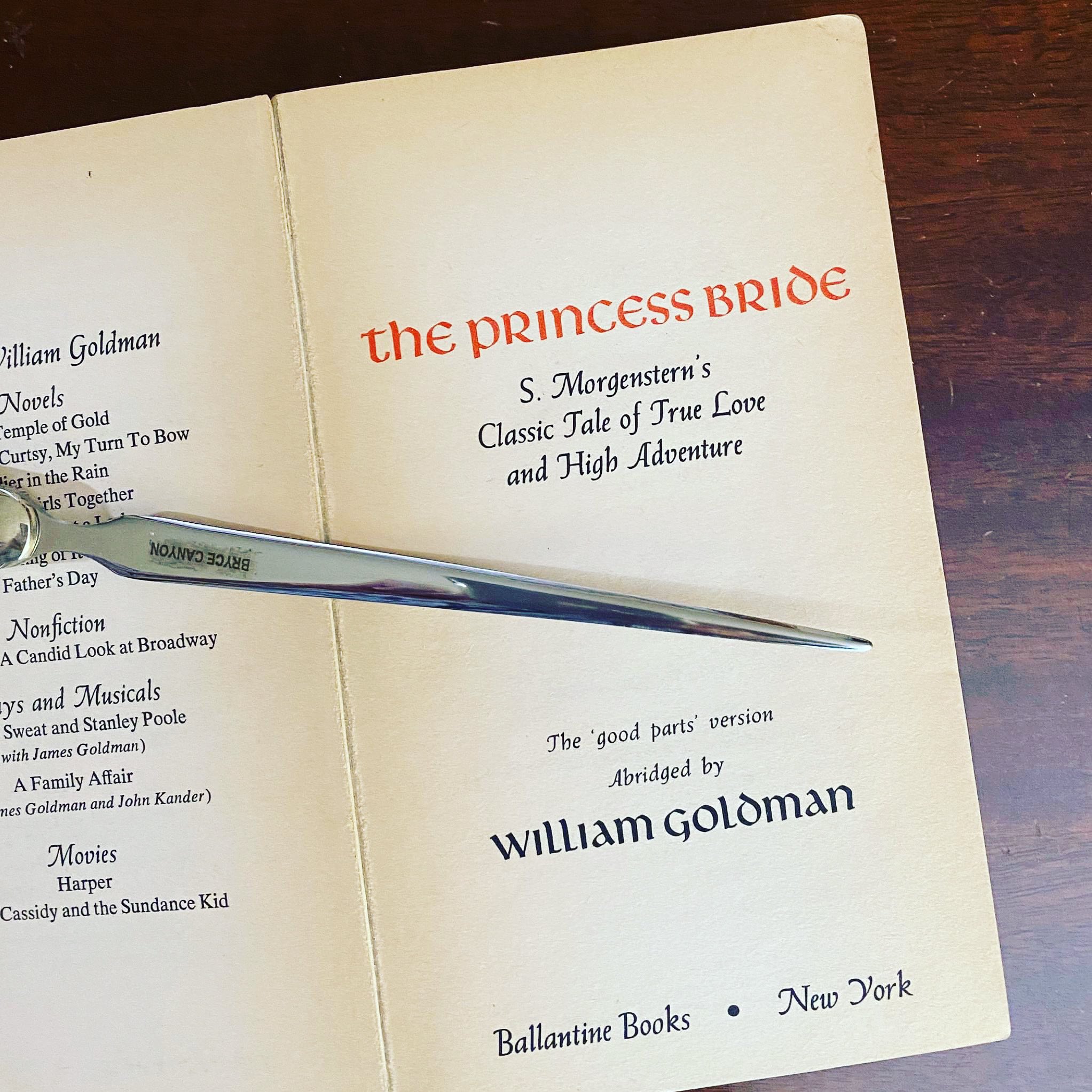 Happy birthday, William Goldman! Favorite Princess Bride  quote? 