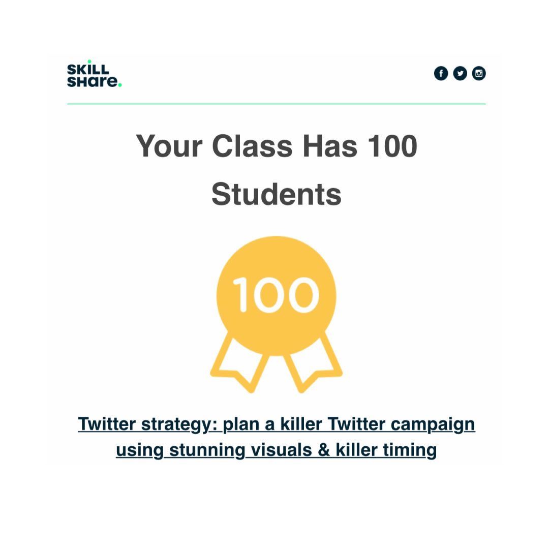 Some exciting news to end the week... Our Twitter strategy course has 100 students!‍👩🏽‍🎓

If you're planning a killer Twitter campaign, you want stunning visuals and killer timing - Click the link below and follow the 100 happy students before you.

sook.io/35h5WeS