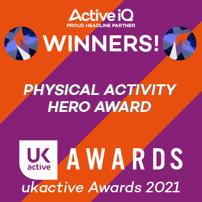 Congratulations to Jess Robson, Run Talk Run for winning the Physical Activity Hero Award at this year’s <a href="/_ukactive/">ukactive</a> awards! Congratulations to Marek Wisniewski, Serco Leisure – Basingstoke and Deane Community leisure Trust – Basingstoke Aquadrome Site who won highly commended.