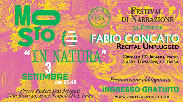 FabioConcato's tweet photo. #FabioConcato_Recital_Unplugged con #OrnellaDUrbano piano e #LarryTomassini chitarra - VENERDI 03/09/2021 ore 21.45 - #Nespoli_FC - #PoderidalNespoli - Ingresso gratuito con prenotazione obbligatoria: https://t.co/dCrGaliI9P - Infoline 3351702272 (Lu-Ve 9-18) https://t.co/351zYeS8fZ