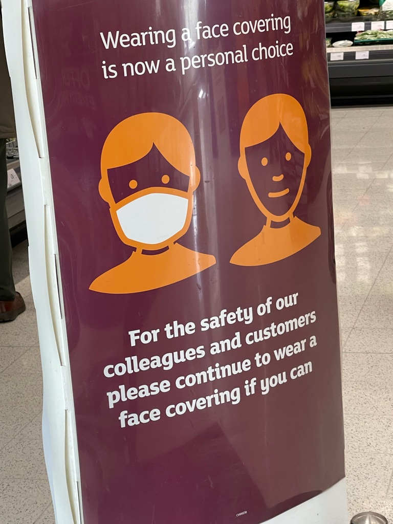 bailey_sprocker's tweet photo. Double standards that @sainsburys show this poster but don’t require their colleagues to protect other colleagues or the shopping public.  Hang your heads in shame management @sainsburys https://t.co/LWAkoEza7W