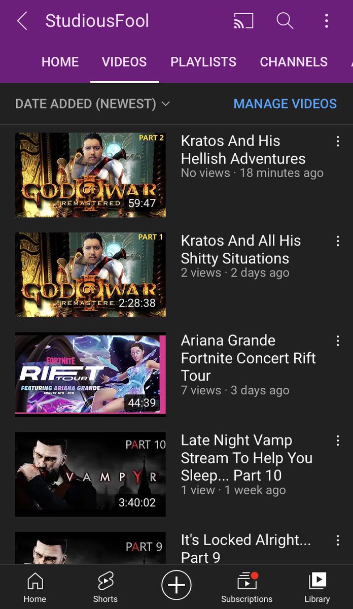 MatRPalacios's tweet photo. Two New #GodofWarIII Videos on my #YouTubeChannel, hope they get more than 2 views…
#PathToAffiliate -> #PathToPartner
https://t.co/sdq84zNMyG
#SugarLand #Houston #Texas #VideoGames #Twitch #LiveStream #Xbox #PS4 #PC #OBSStudios #StreamlabsOBS #Steam #StudiousFool #YouTube https://t.co/OryhvkuOGa