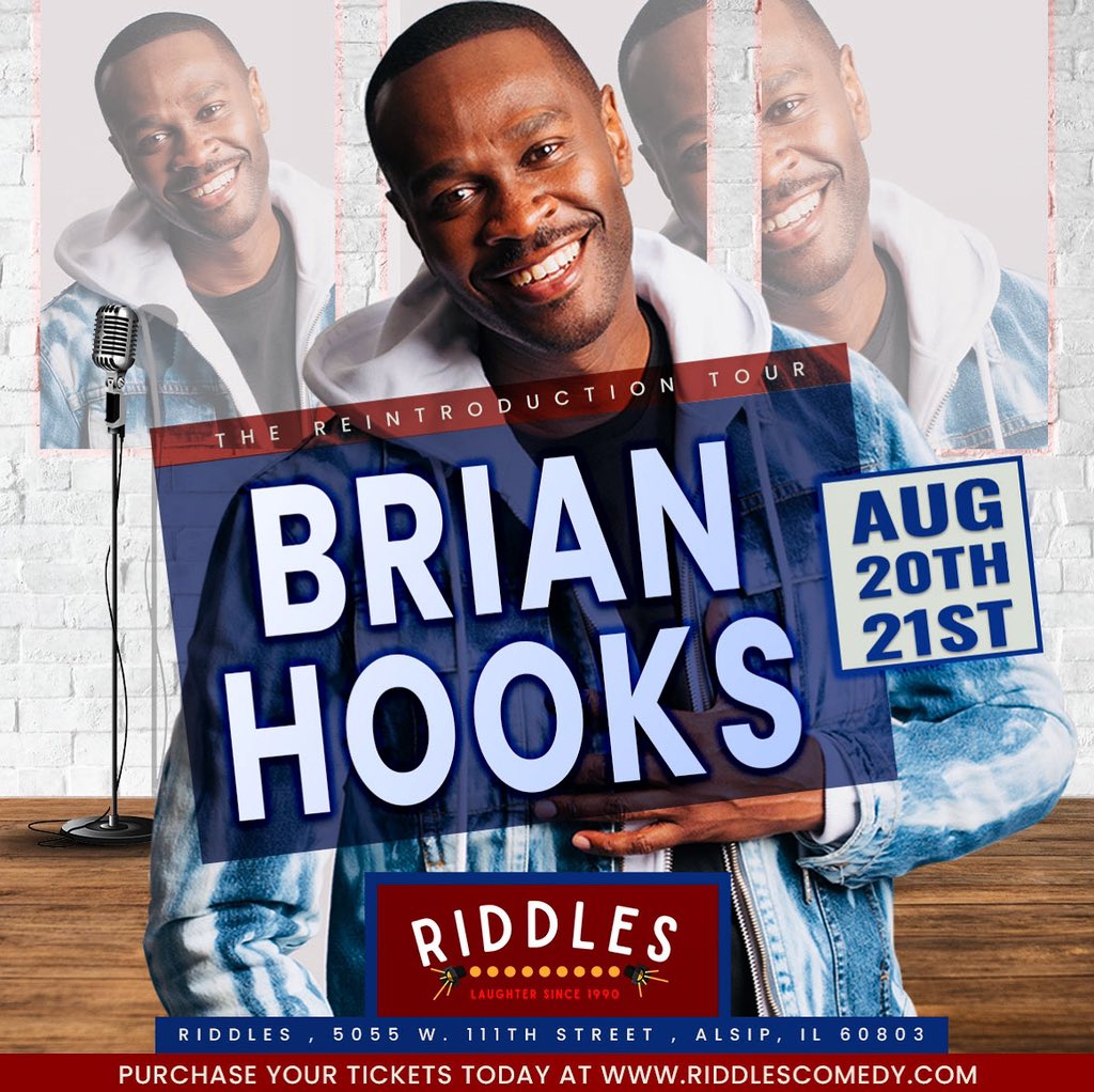 Brian Hooks (@b_hooks) on Twitter photo CHICAGO Let’s Go!!! eventbrite.com/e/brian-hooks-… CHICAGO Let’s Go!!! eventbrite.com/e/brian-hooks-…