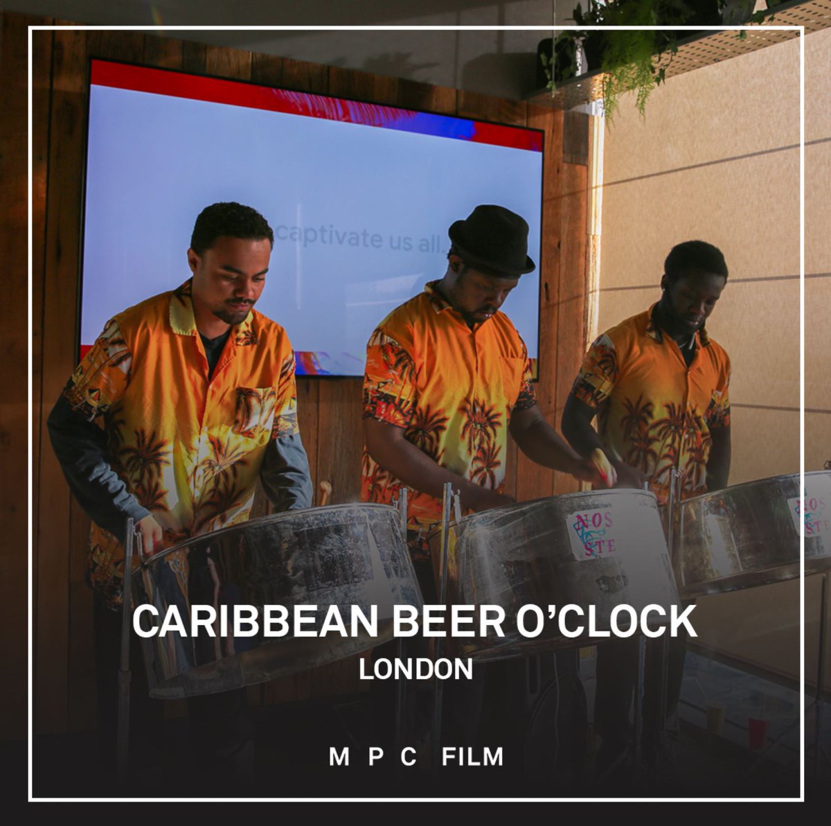 MILL__CHANNEL's tweet photo. Last week our London studio launched a series of internal social events celebrating cultural diversity. Our first night was Caribbean themed. Thanks to Nostalgia Steel Band for the music and Red Vulette for the ruuuum punch! #insidempc #insidempcfilm #vfx #filmmaking #cgi https://t.co/9GsTwU0LgI