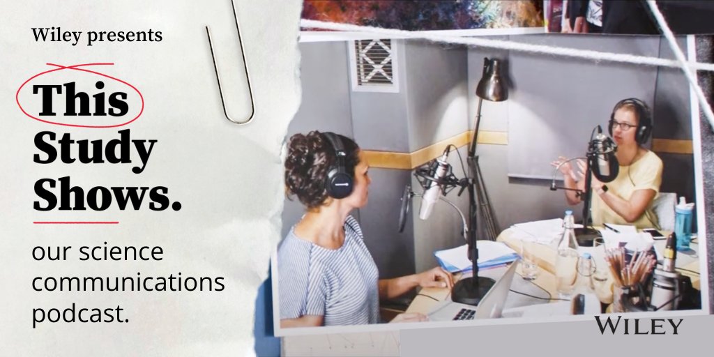 wileyinresearch's tweet photo. Have you checked out our podcast, #ThisStudyShows?

We explore how to connect research with emotions and experiences, transforming the way science is shared.

Check out all the episodes here: https://t.co/2ZSslCMPvK https://t.co/VcINxnl5IS