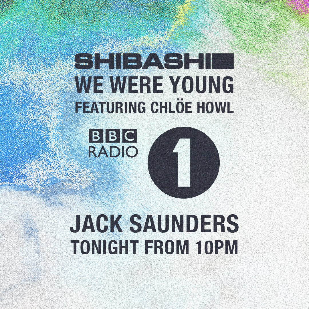 GigiMonterro's tweet photo. My new @shibashiclub single #WeWereYoung ft. @chloehowl is out today 🙌🚀 Tune into @BBCR1 tonight from 10pm to hear the ledge @jackxsaunders give it its first play! 🔥 https://t.co/KFdaOu18UE https://t.co/cphYLVtyWL