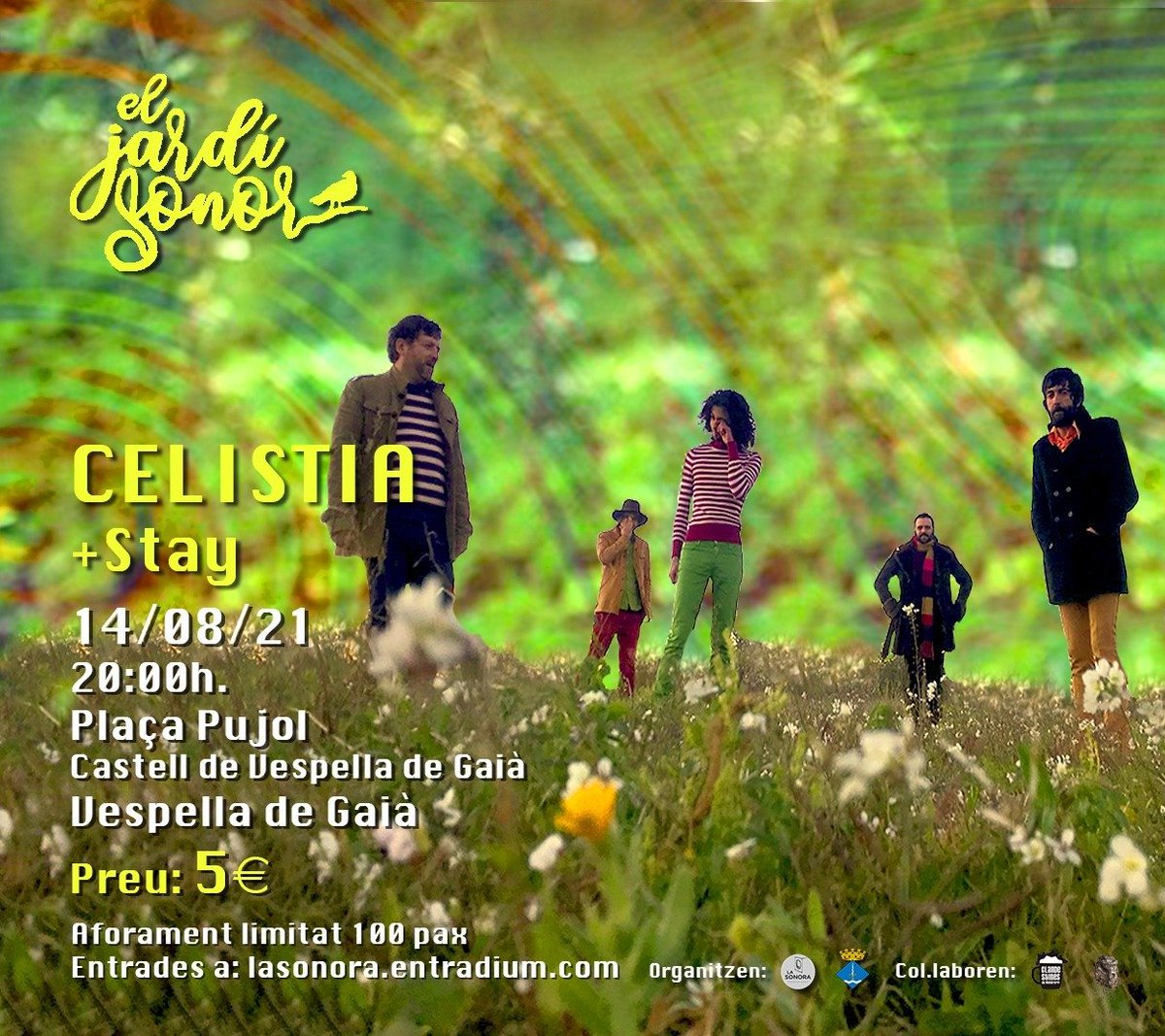 Este sábado con <a href="/staysongs/">Stay</a> en el #eljardisonor en Vespella de Gaià! Que ganas de ver a Stay siempre!