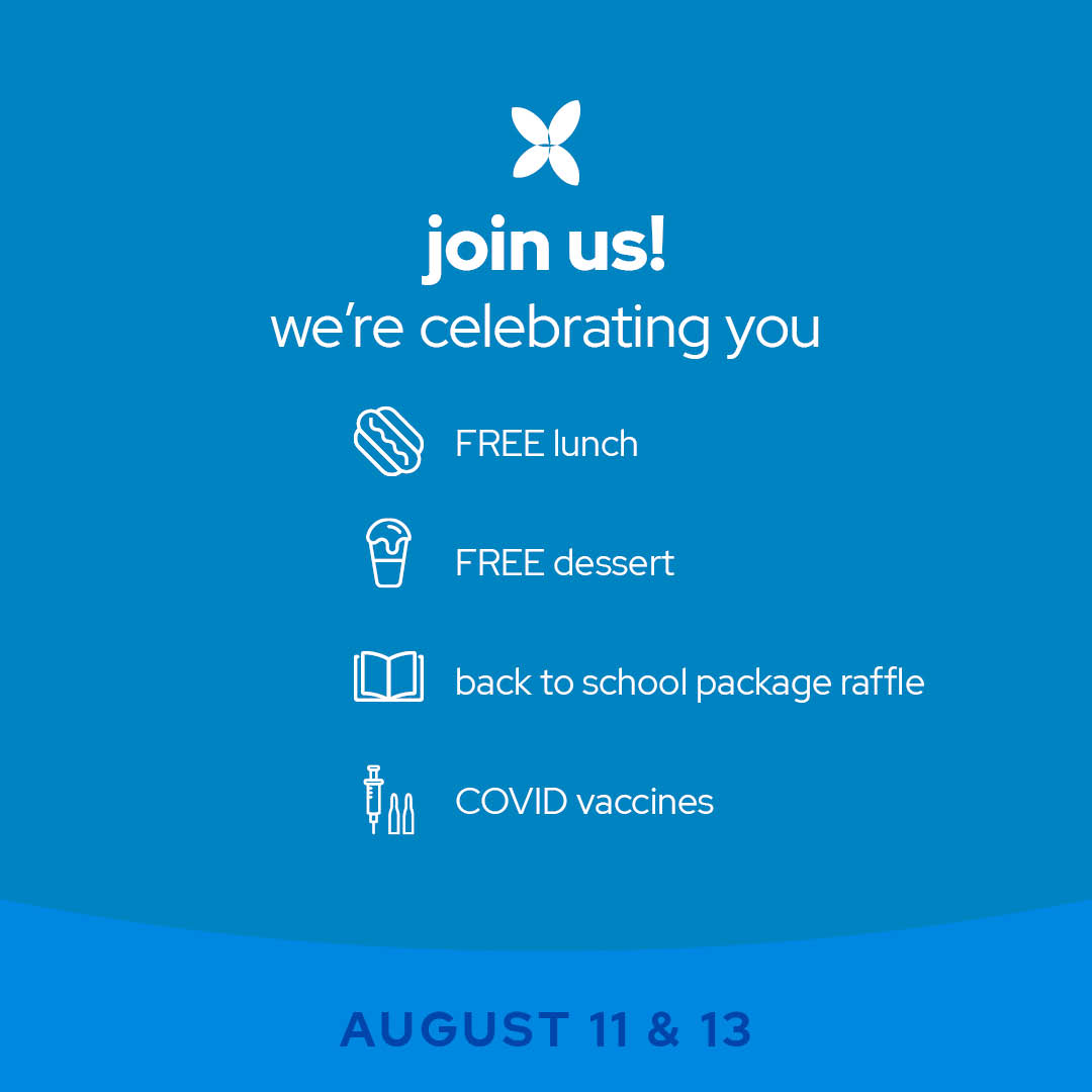 NeighborhoodHea's tweet photo. Don't forget! Tomorrow we are continuing our patient appreciation activities at the L.C. Ward Education Center located at 3501 Warsaw Street.

We will be providing you with a FREE lunch from the Hot Dog Boyz, LLC and Whip and Chill. 

We also have a raffle going on! https://t.co/rRPXC9AgEA