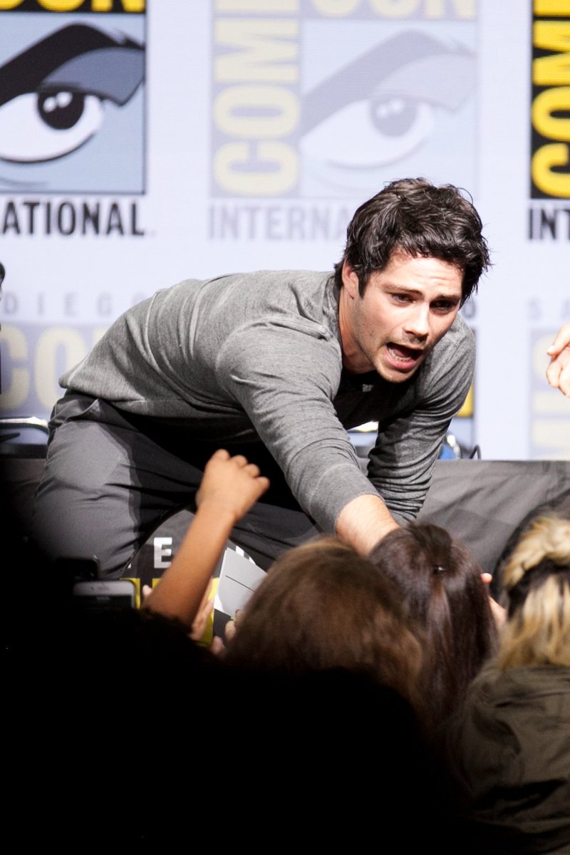 dylan o'brien —  teenwolf comic-con 2017