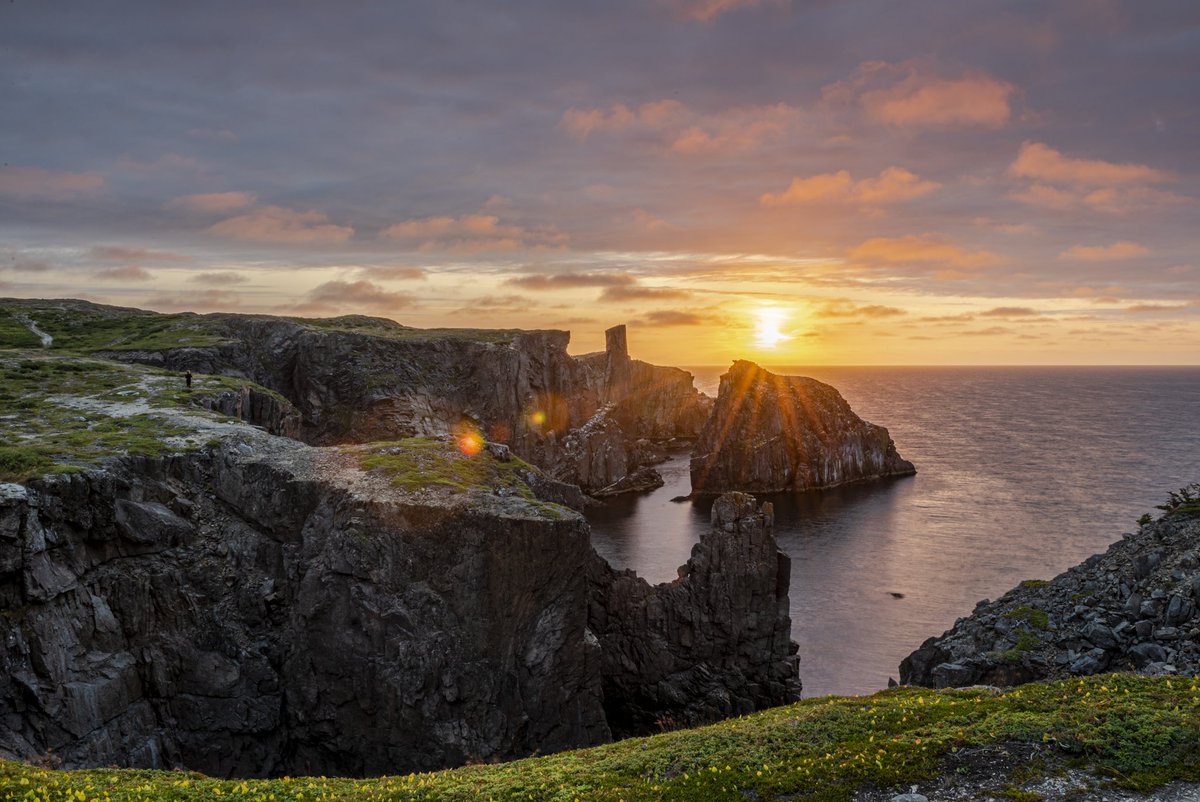 Spillar's Cove sunrise. Bonavista #nlwx #newfoundlandlabrador #sunrise #bestkind #bonavista #spillarscove