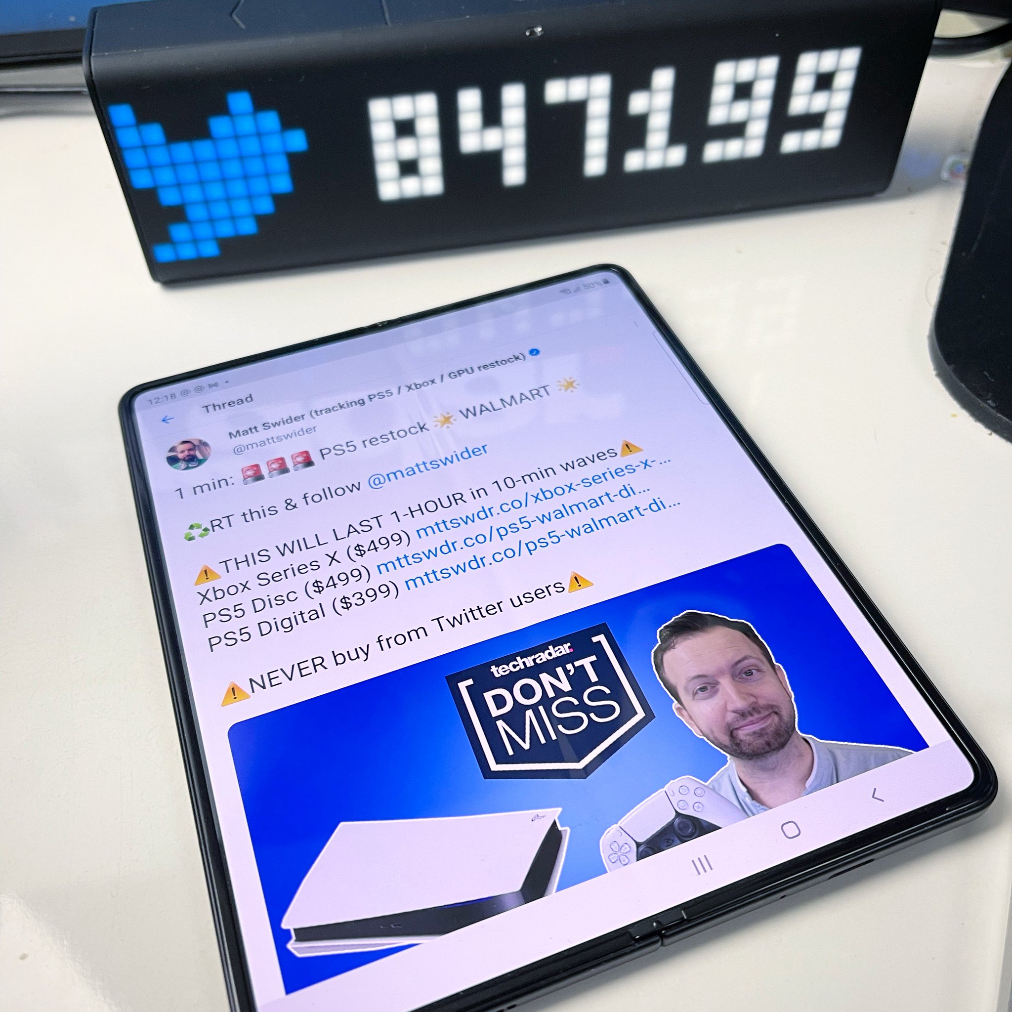 Matt Swider (tracking PS5 / Xbox / GPU restock) on Twitter "⚠️⚠️Last