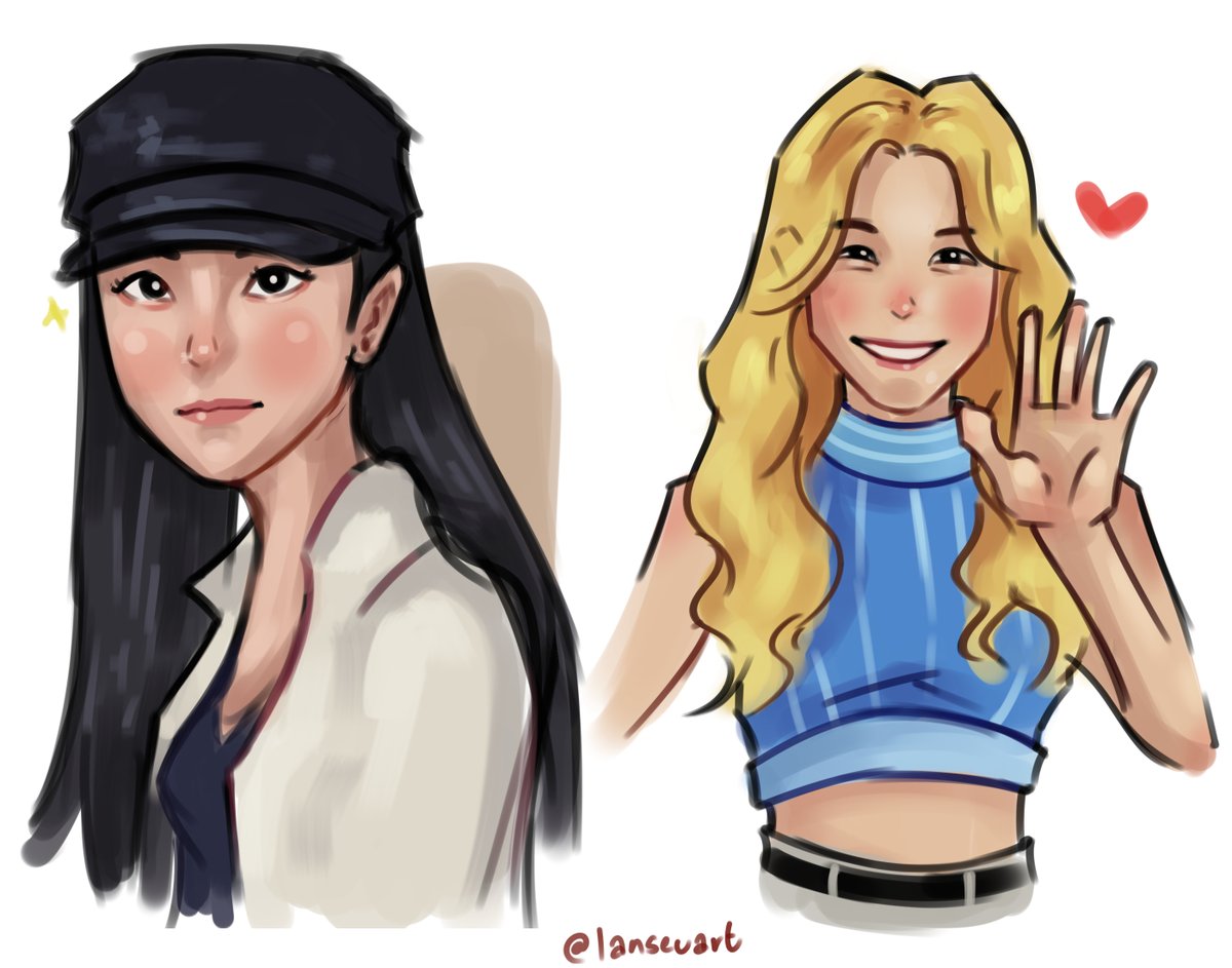 quick saerom and jiheon 

#fromis_9 #saerom #jiheon