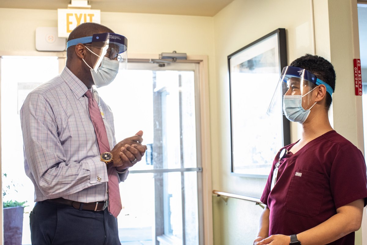 AlamedaHealth's tweet image. I had the opportunity to visit our South Shore Rehabilitation and Wellness Center. It was an honor to see firsthand the passion and dedication our staff has to serve our community. Thank you for all you do. #WeServeAll #CEOAtTheFrontLine