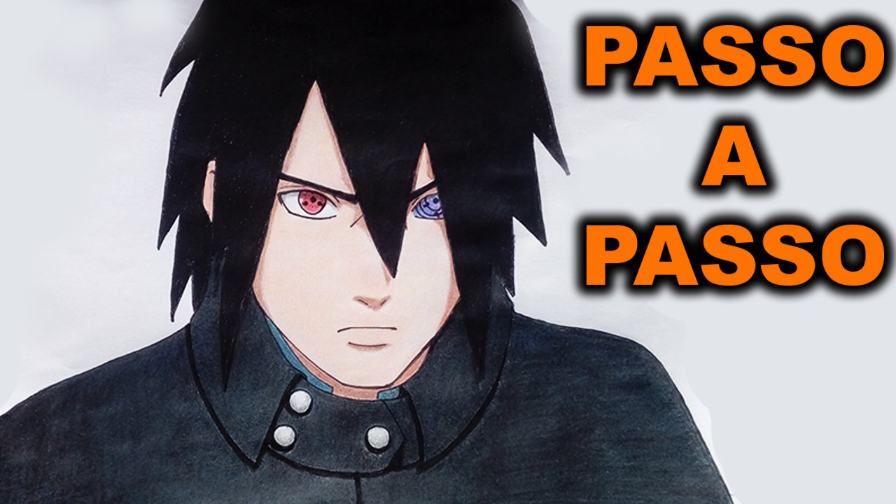 FACIL DE DESENHAR COMO DESENHAR OBITO UCHIHA passo a passo 