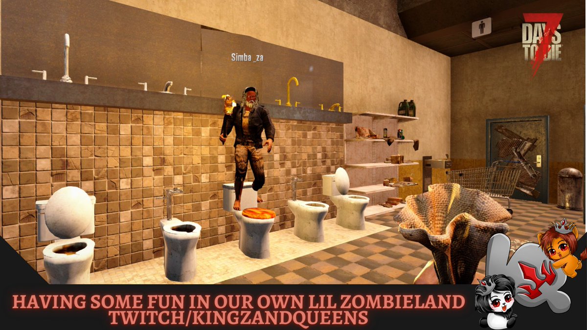 KingZandQueenS1's tweet photo. Super excited to try the Twitch Integration on 7 days to die. Whoop! Whoop!
https://t.co/kL6mQpIgw1
#twitch #7DaysToDie @7DaystoDie #dualstreamers #dogcam https://t.co/ORMnSEhjJR