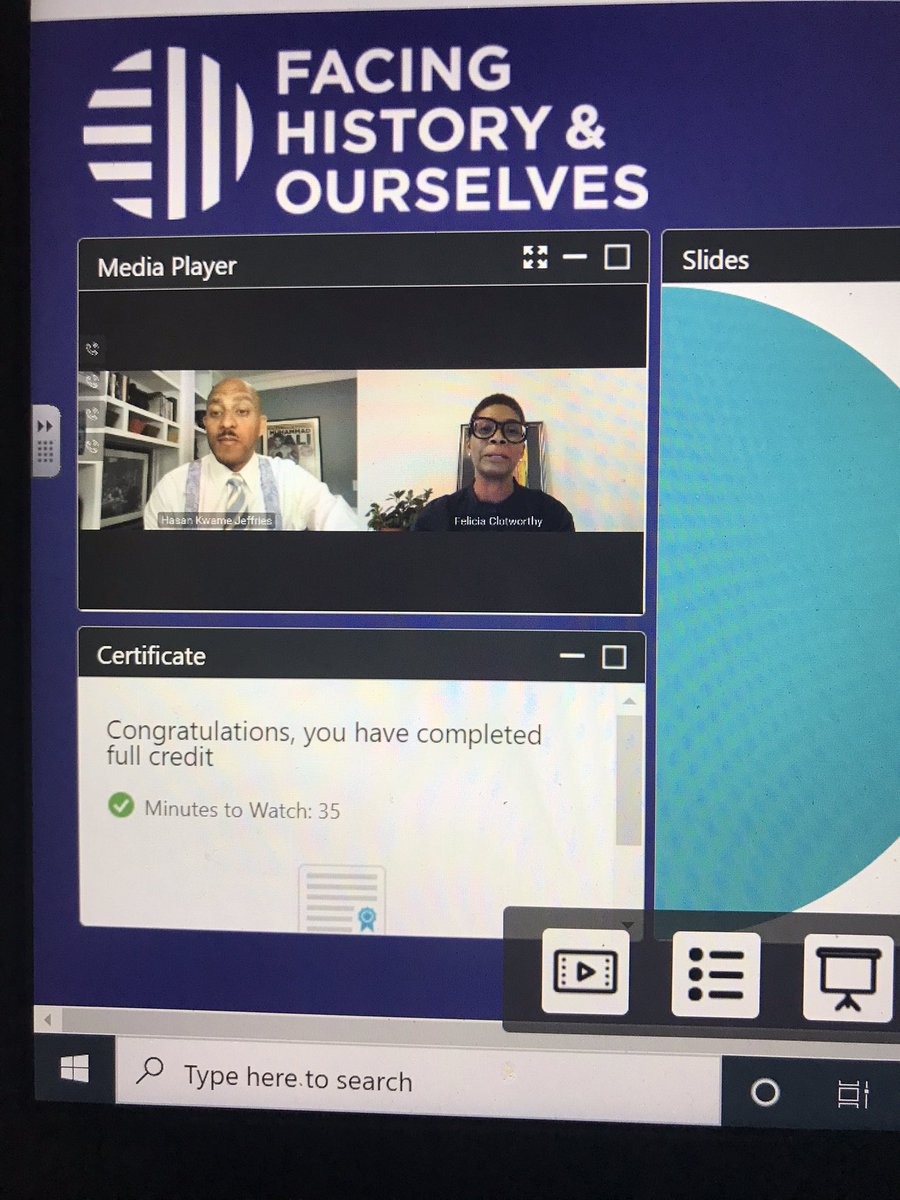 JenniferConnol1's tweet image. Another intellectually engaging and thought provoking webinar with @ProfJeffries on re-examining Reconstruction through @facinghistory #FHonline