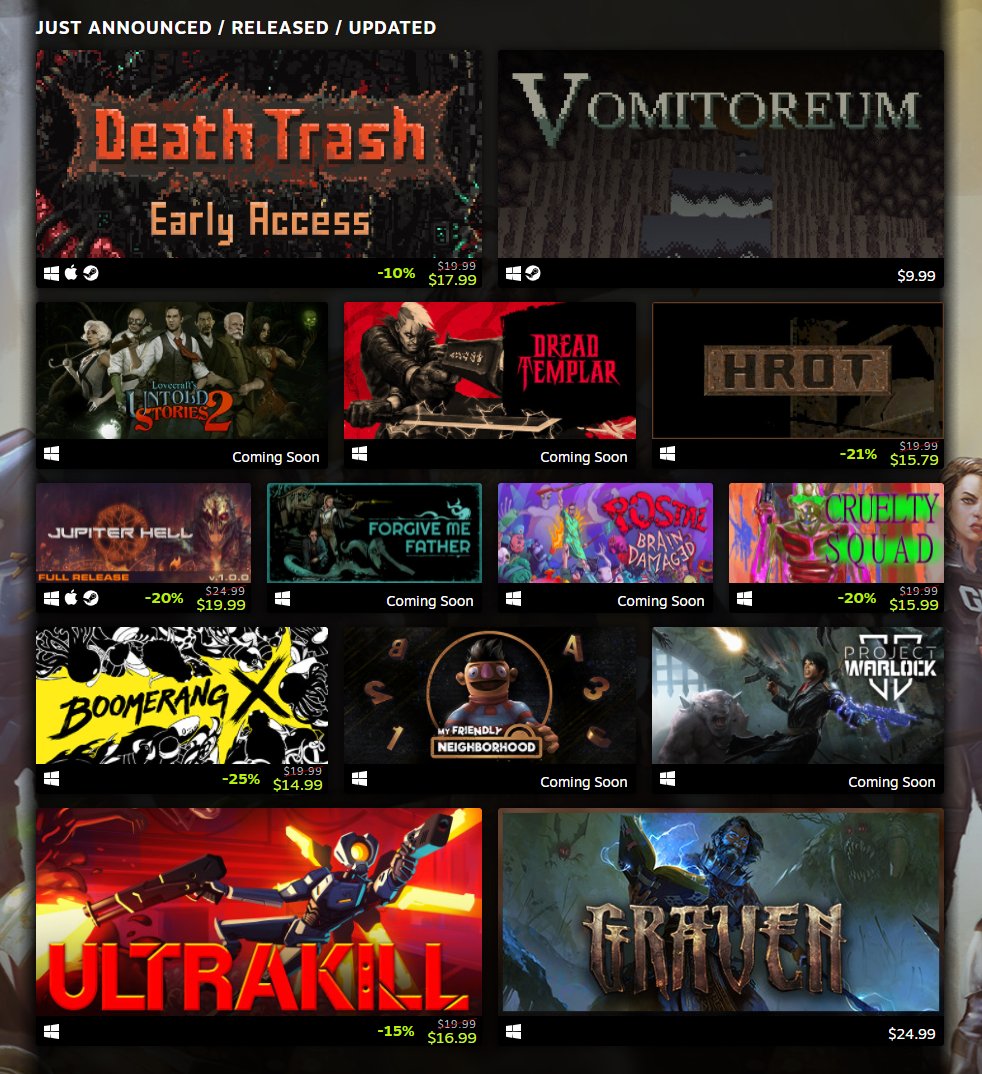 Wario64's tweet photo. Realms Deep 2021 sale on Steam https://t.co/QWQvld4t9m https://t.co/ekMGkehthK