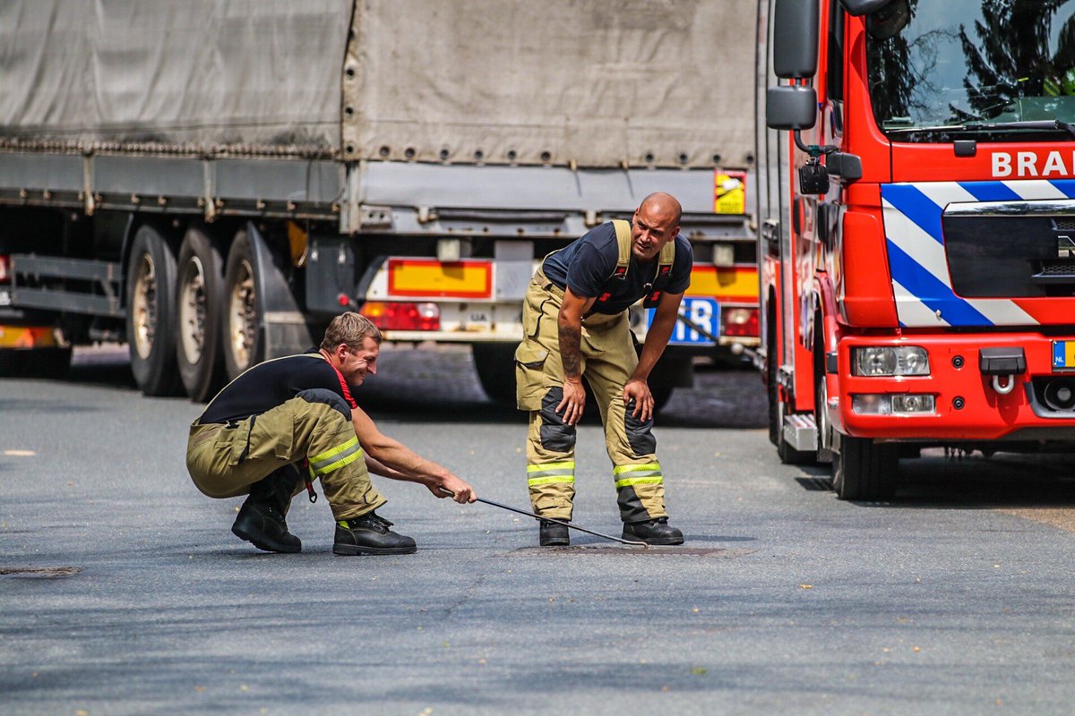 Melding brandweer Nizolaan Ede
