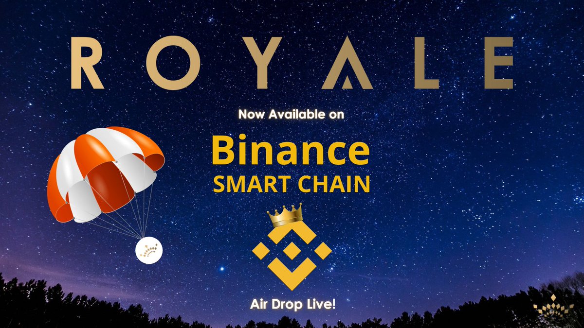 RahulAli990's tweet photo. 🎉 @Royale_Finance are now live on #BinanceSmartChain

Check out the Royale App

✅#Stablecoin APYs are 🔥 $USDC, $USDT, $DAI

👑Royale also bankroll #PlayToEarn &amp; #GAMEFI start-ups!

$ROYA #DeFi #BSC #NFT $BNB https://t.co/etEdZYDAy2