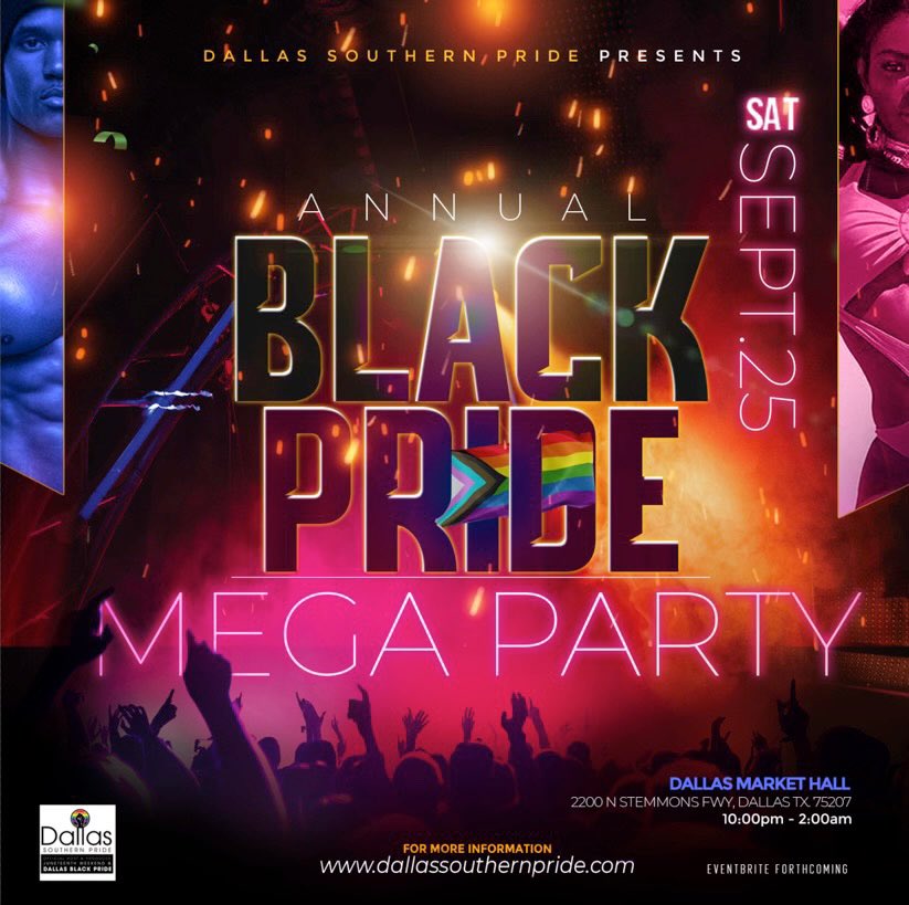Like or RT if you’re pulling up. Black Pride Mega Party | Sat, Sep 25th | Tickets coming soon