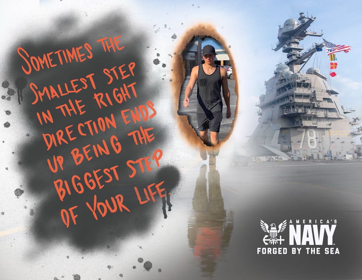 NrdSan's tweet photo. Call today to see if you qualify 415-562-7466  #ntaggoldengate #jointhenavy #navy #usnavy #forgedbythesea #sailor #americasnavy #jointoday #ntaggoldengate  #navylife #lifeatsea #saltlife #ocean #navyreadiness #navycapacity #ships @usnavy @usnrecruiter @mynavyhr @AmericasNavy https://t.co/9fvv8npO9h