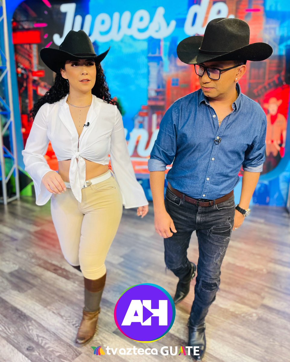AztecaGuate's tweet photo. Hoy venimos con muchas ganas de escuchar y cantar las mejores canciones de banda 🔥👌
Vente ya al #JuevesDeBanda 🤠 de #AztecaHits 🎶 https://t.co/VoY03lY7g2
