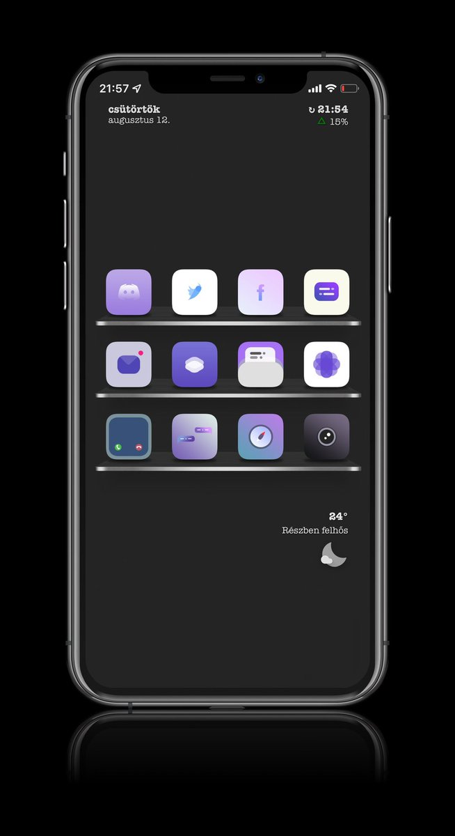 GaracziLaszlo's tweet image. WeatherHTML2.0
@thewaytozion 
HS
@kleinmone 
Wall
@jennysblessed 
Overlay
@zooropalg
Icons
@Devy_Design 
Mockup
@screenshot_pro 

#ios15beta5
#nojailbreak