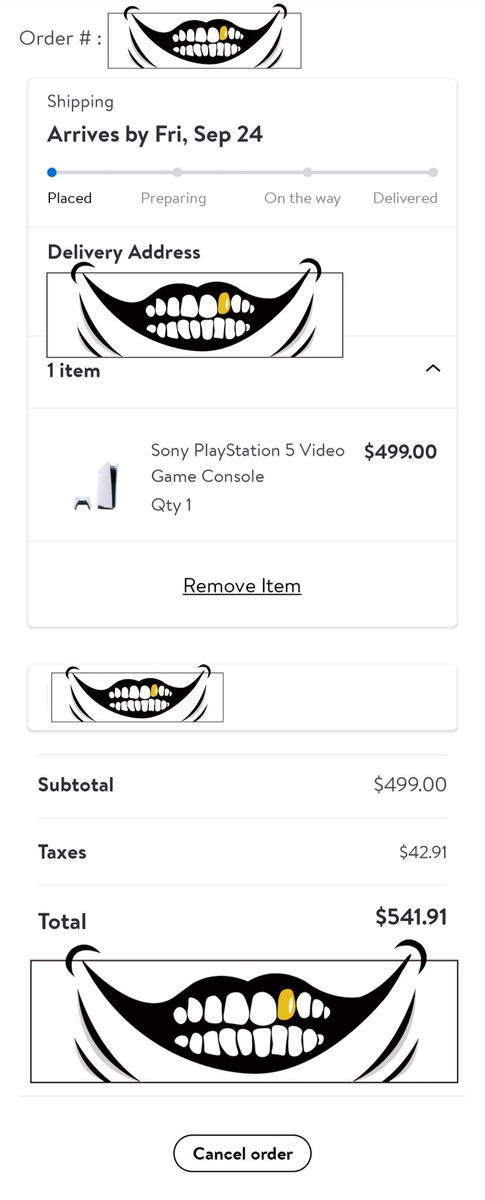 Big shoutout to <a href="/CameronRitz/">KillerCam</a> for the Walmart Beta app tip, that Buy Now button came in CLUTCH, I was able to score a PS5 for one of my friends today 💪😤 #M1STERGR1M #GR1MSquad #Walmart #PS5 #SecureTheBag