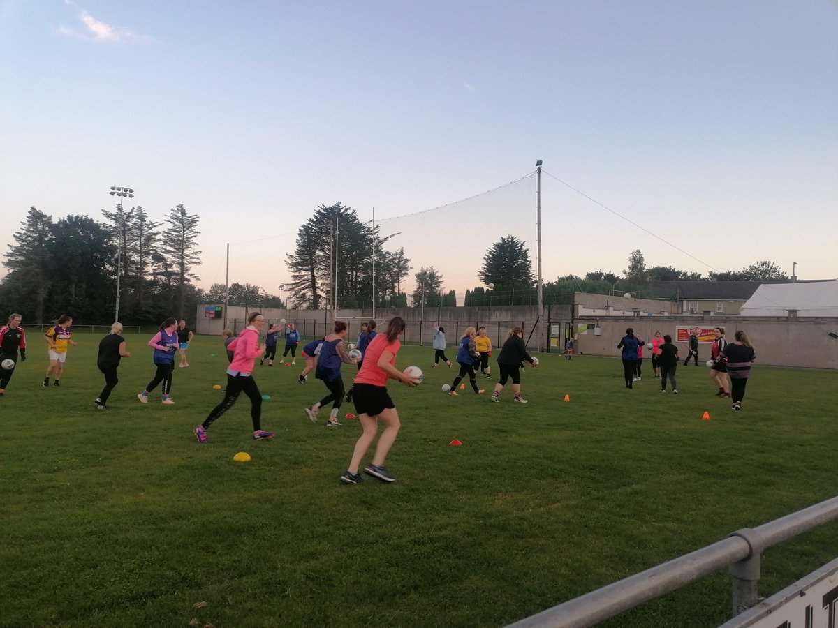 Here we have wk 7 of Gaelic4Mothers&amp;Others <a href="/OulartBallagh/">OulartTheBallagh GAA & Camogie Club</a> Well done to all 27 ladies. "The sport for femals, the game for fun, the  place for the community" . <a href="/OulartC/">OulartTheBallaghCamogieClub</a> <a href="/LadiesFootball/">Ladies Football</a> <a href="/healthyclub/">Healthy Club</a> #sportforfemales #ladiesgaelicfootbal #Gaelic4Mothers #community #womenbackinsport