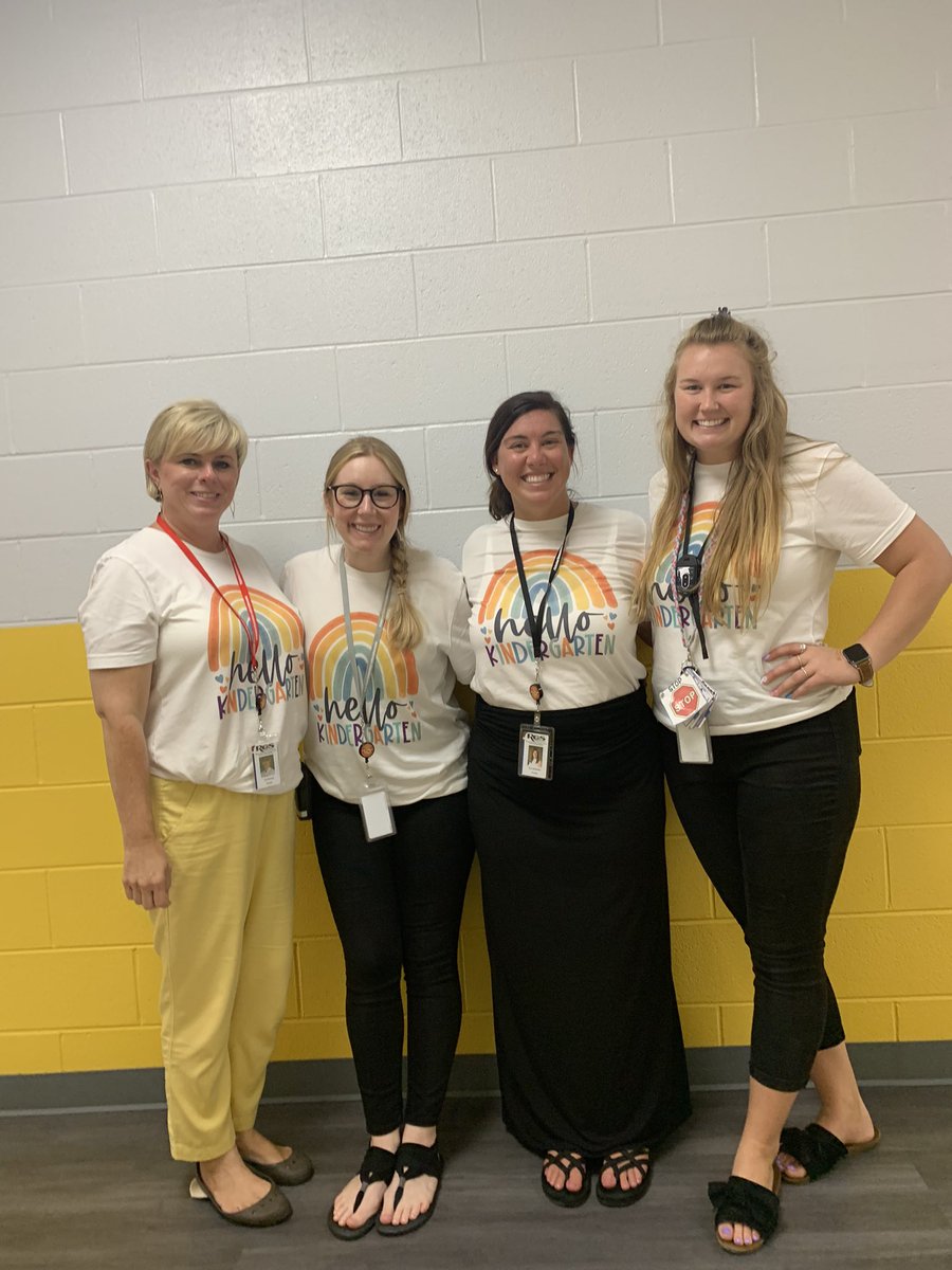 The <a href="/plainviewElem/">Plainview Elementary School</a> kindergarten teachers were happy to have all of our kindergarteners in the building today! <a href="/jodi_bender1/">Jodi Bender</a> <a href="/MrsBussellPES/">Lisa Bussell</a> <a href="/MsCothronPES/">Jordee Cothron</a>