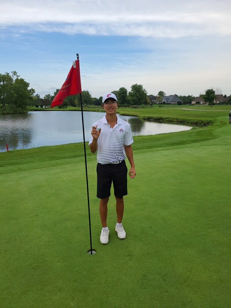 LWCKnights's tweet photo. Great day for the Boys Golf team as they placed 1st in the Panther Stableford invite!! Juney Bai was the medalist on the day and also had a hole in one!!! https://t.co/t6Rr807ycE