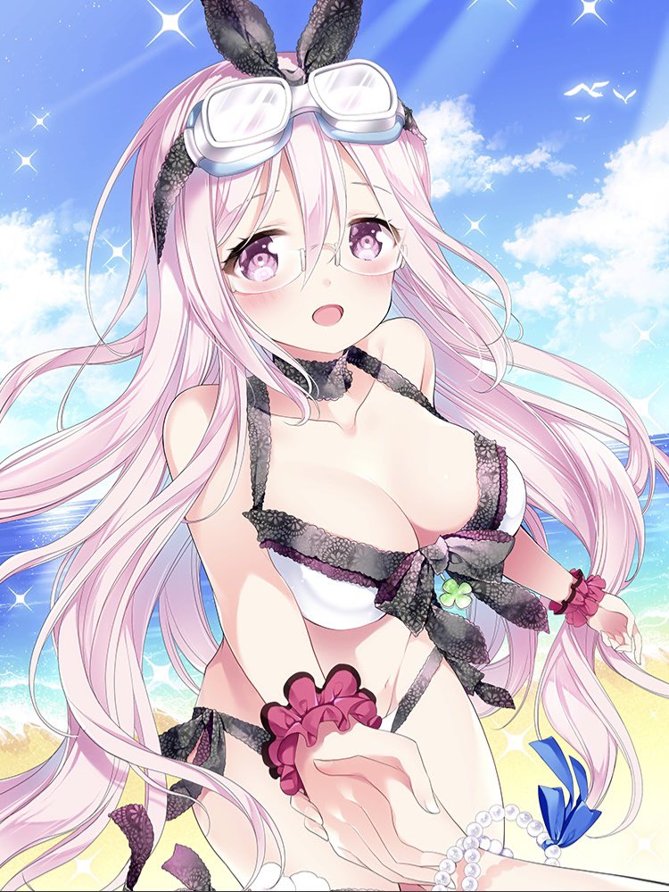 あんハピ 広報部 秋ですね V Twitter イベント開始から時間が経ったので水着ぼたんちゃんの進化絵公開します クリスマスはなこの時も進化絵が衝撃的でしたが 今回の水着ぼたんちゃんも進化させた瞬間 ってなりましたwこの握ってる手は誰のなんでしょう