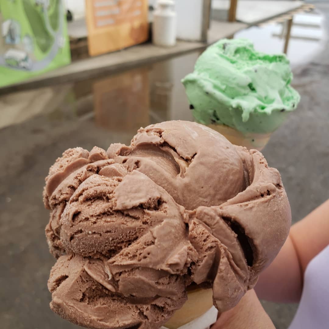 JenBC_'s tweet image. Enjoyed a great evening yesterday with my kid combining a trip on the #MDIceCreamTrail with working the final legislator tour with the Million Acres Challenge and @WaterkeepersCP of a sustainable organic dairy farm Holterholm Farms.