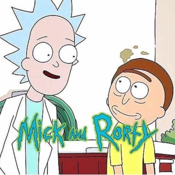 AniTweetCity's tweet photo. Ah yes. Mick and Rorty https://t.co/sPWRm8hf5g