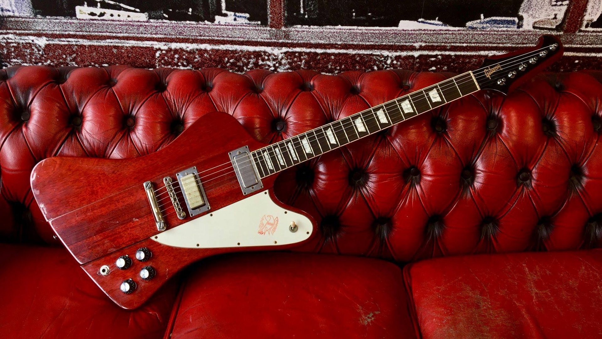 Gibson firebird cherry red outlet